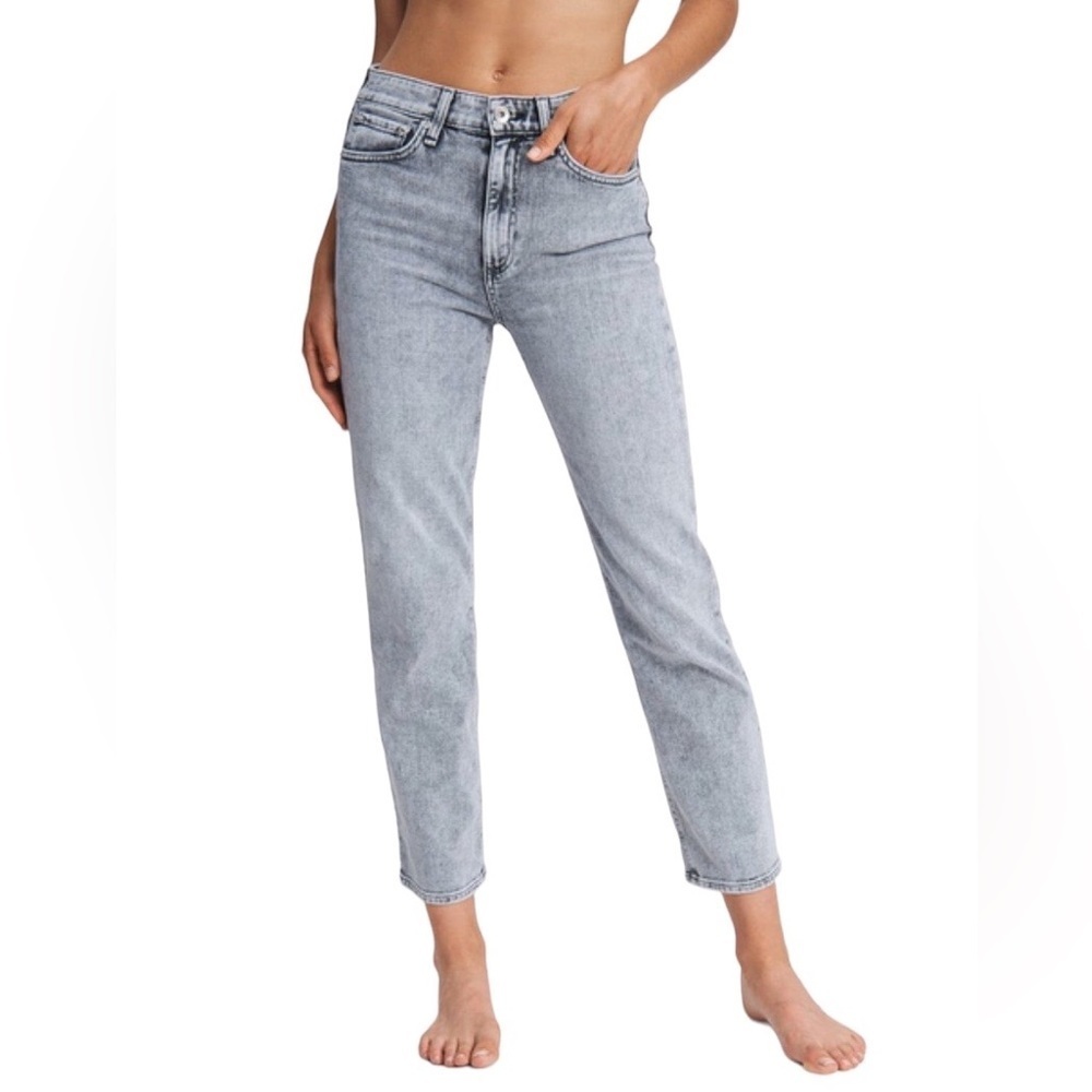 Rag & Bone Nina High-Rise Cigarette‎ Jeans - Dusty Trail